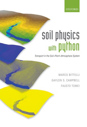 Soil Physics with Python book cover