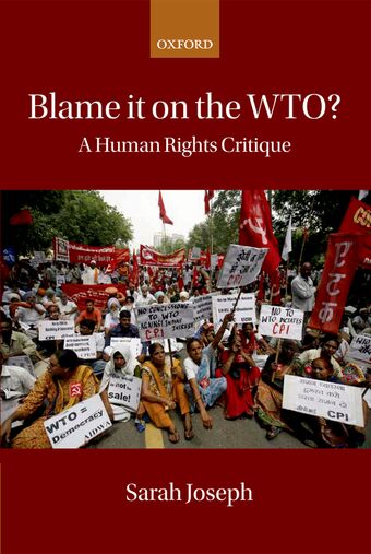 Blame it on the WTO? book cover