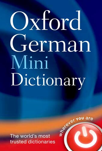 Oxford German Mini Dictionary book cover