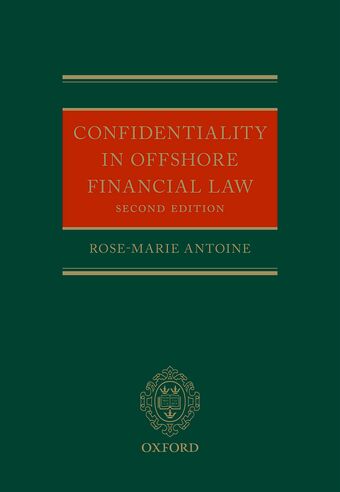 Confidentiality in Offshore Financial Law book cover