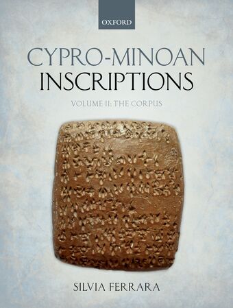 Cypro-Minoan Inscriptions Volume 2: The Corpus book cover