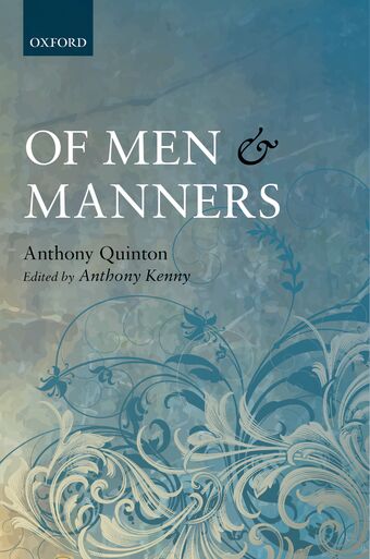 Of Men and Manners book cover
