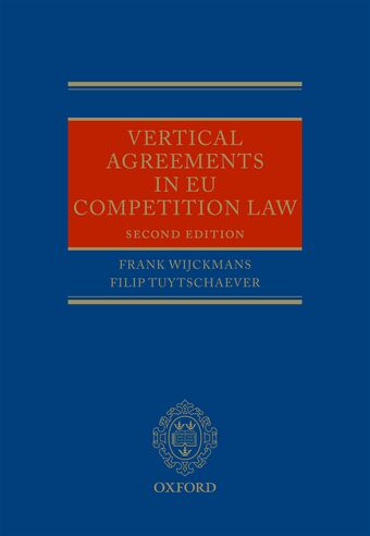 Vertical Agreements in EU Competition Law book cover