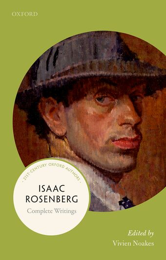 Isaac Rosenberg book cover