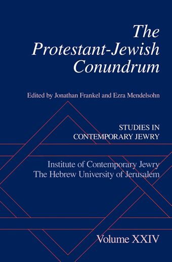 The Protestant-Jewish Conundrum book cover