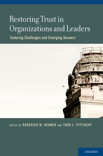 Restoring Trust in Organizations and Leaders book cover