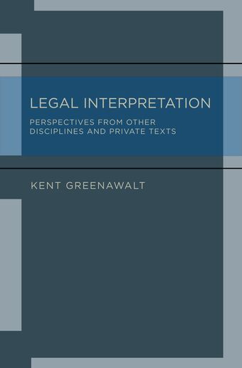 Legal Interpretation book cover