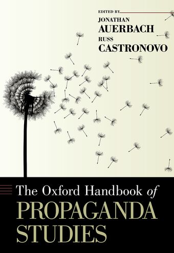 The Oxford Handbook of Propaganda Studies book cover