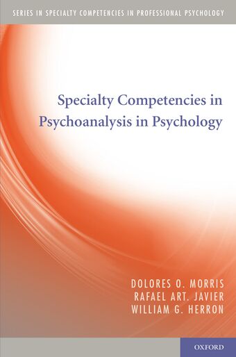 Specialty Competencies in Psychoanalysis in Psychology book cover