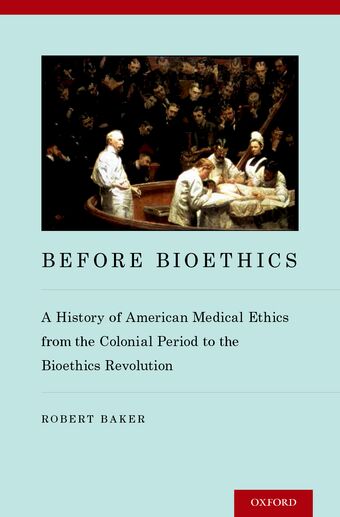 Before Bioethics book cover