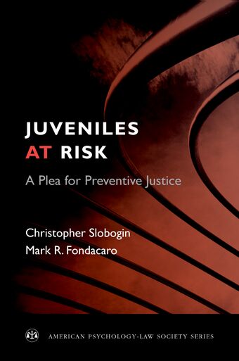 Juveniles at Risk book cover