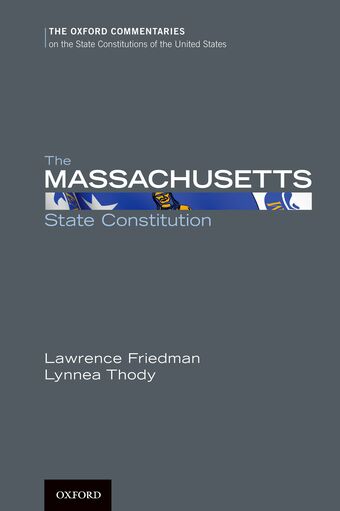 The Massachusetts State Constitution book cover