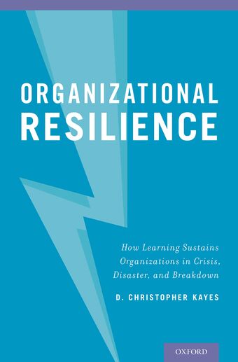 Organizational Resilience book cover