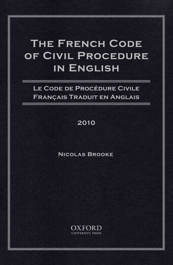 2010 French Civil Code book cover