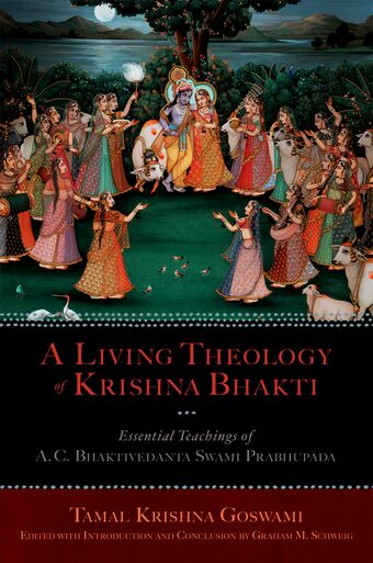 A Living Theology of Krishna Bhakti book cover