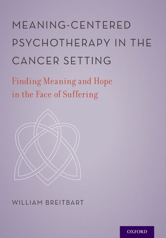 Meaning-Centered Psychotherapy in the Cancer Setting book cover
