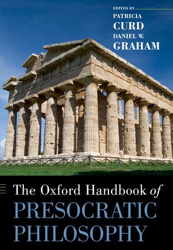 The Oxford Handbook of Presocratic Philosophy book cover