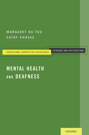 Mental Health and Deafness book cover