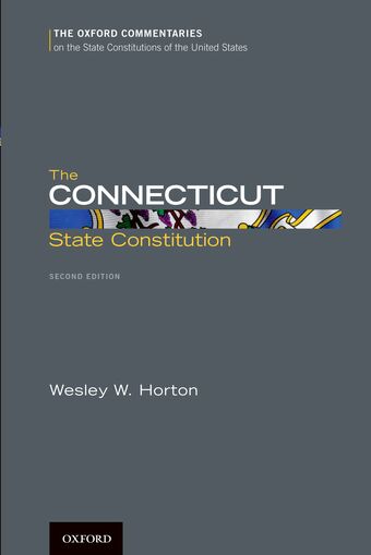 The Connecticut State Constitution book cover