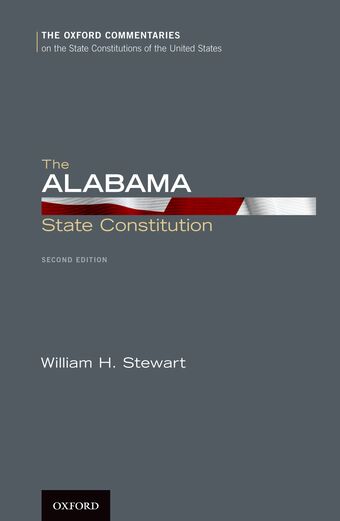 The Alabama State Constitution book cover