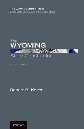 The Wyoming State Constitution book cover