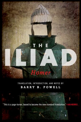 The Iliad book cover