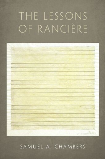 The Lessons of Ranciere book cover
