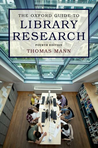 The Oxford Guide to Library Research book cover