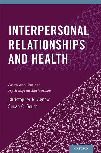 Interpersonal Relationships and Health book cover