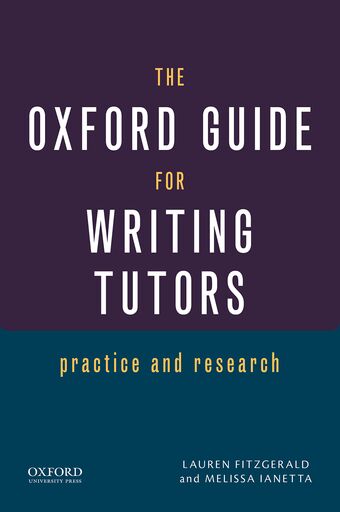 The Oxford Guide for Writing Tutors book cover