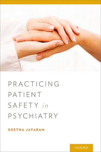Practicing Patient Safety in Psychiatry book cover