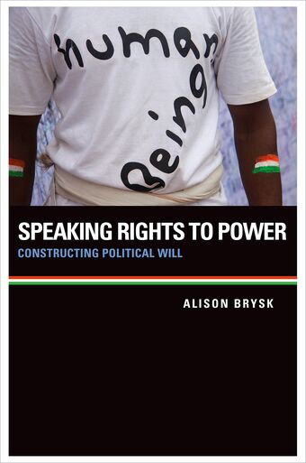 Speaking Rights to Power book cover