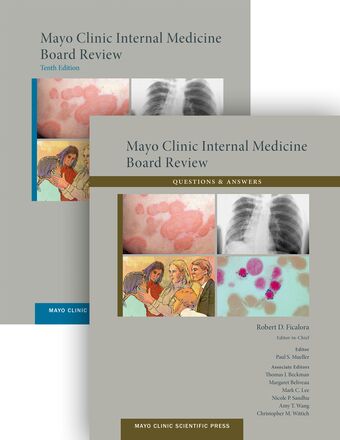 Mayo Clinic Internal Medicine Board Review (set) book cover