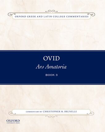 Ovid, Ars Amatoria Book Three book cover