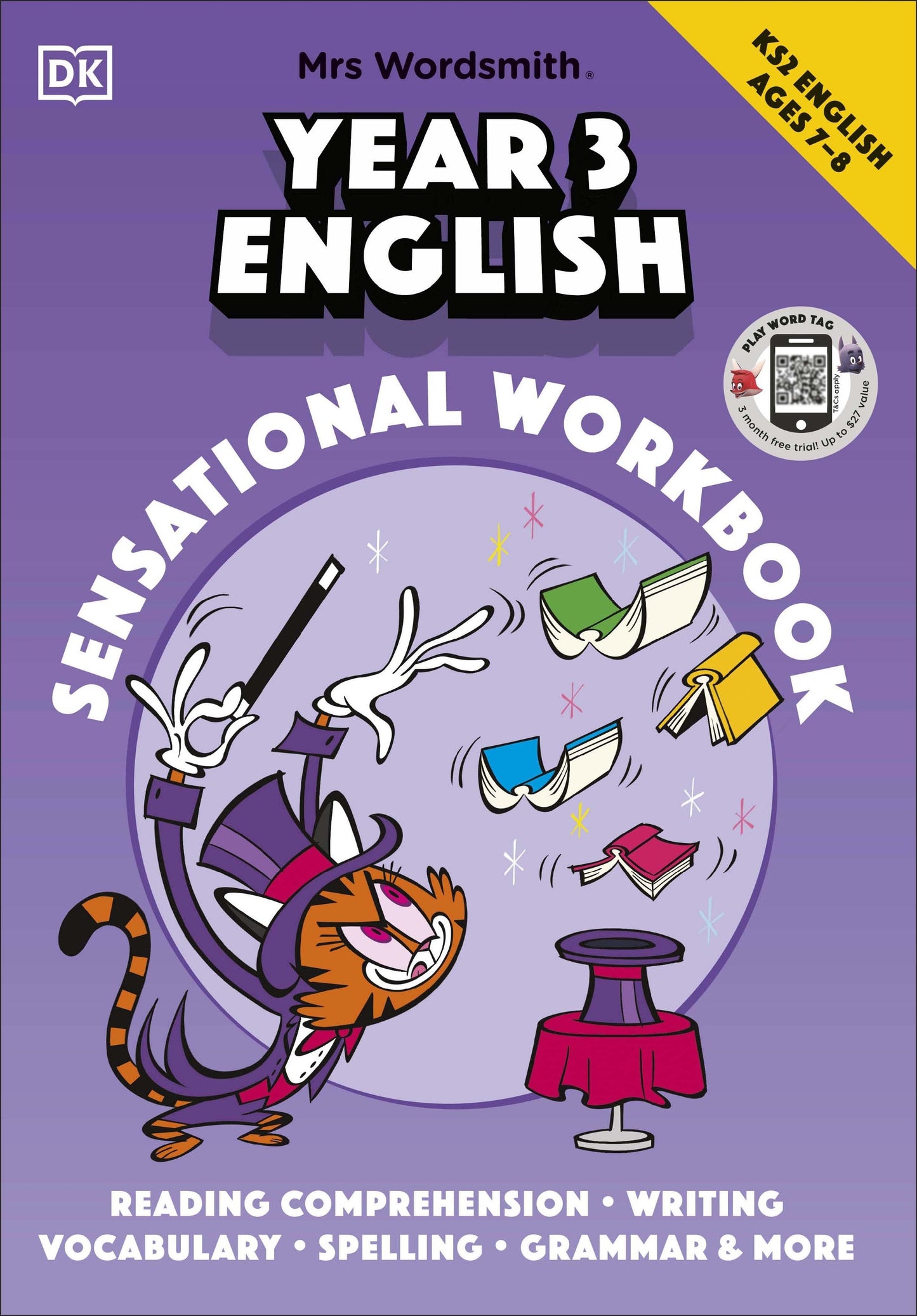 Mrs Wordsmith Year 3 English Sensational Workbook, Ages 7-8 (Key Stage 2)