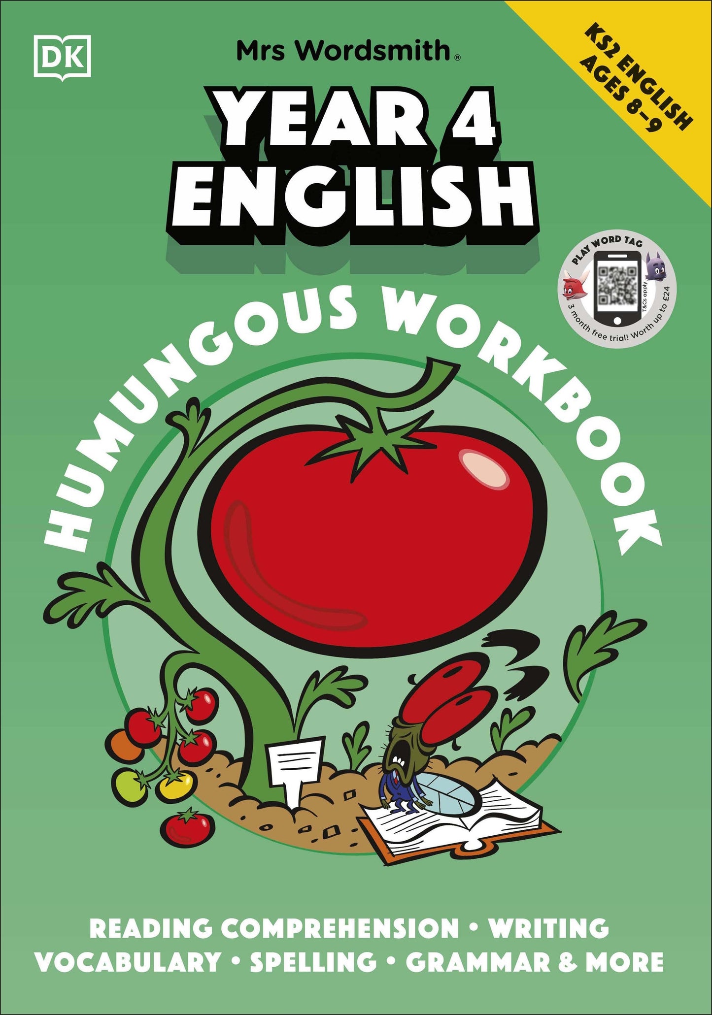 Mrs Wordsmith Year 4 English Humungous Workbook, Ages 8-9 (Key Stage 2)