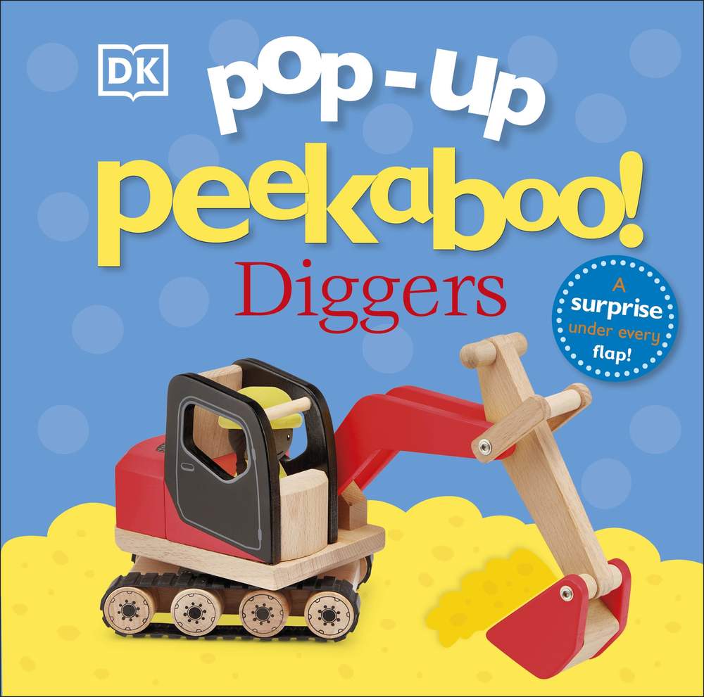 Pop-Up Peekaboo! Diggers book cover