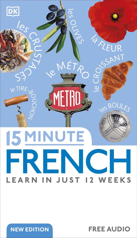 15 Minute French book cover