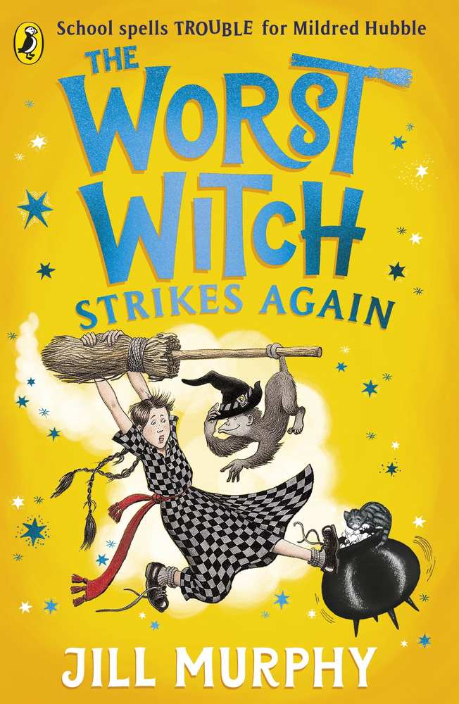 The Worst Witch Strikes Again book cover