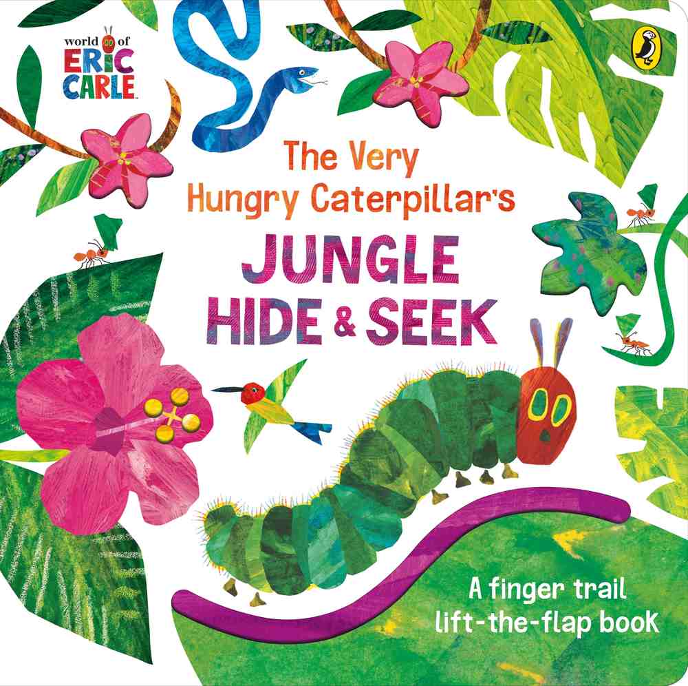 The Very Hungry Caterpillar's Jungle Hide and Seek book cover