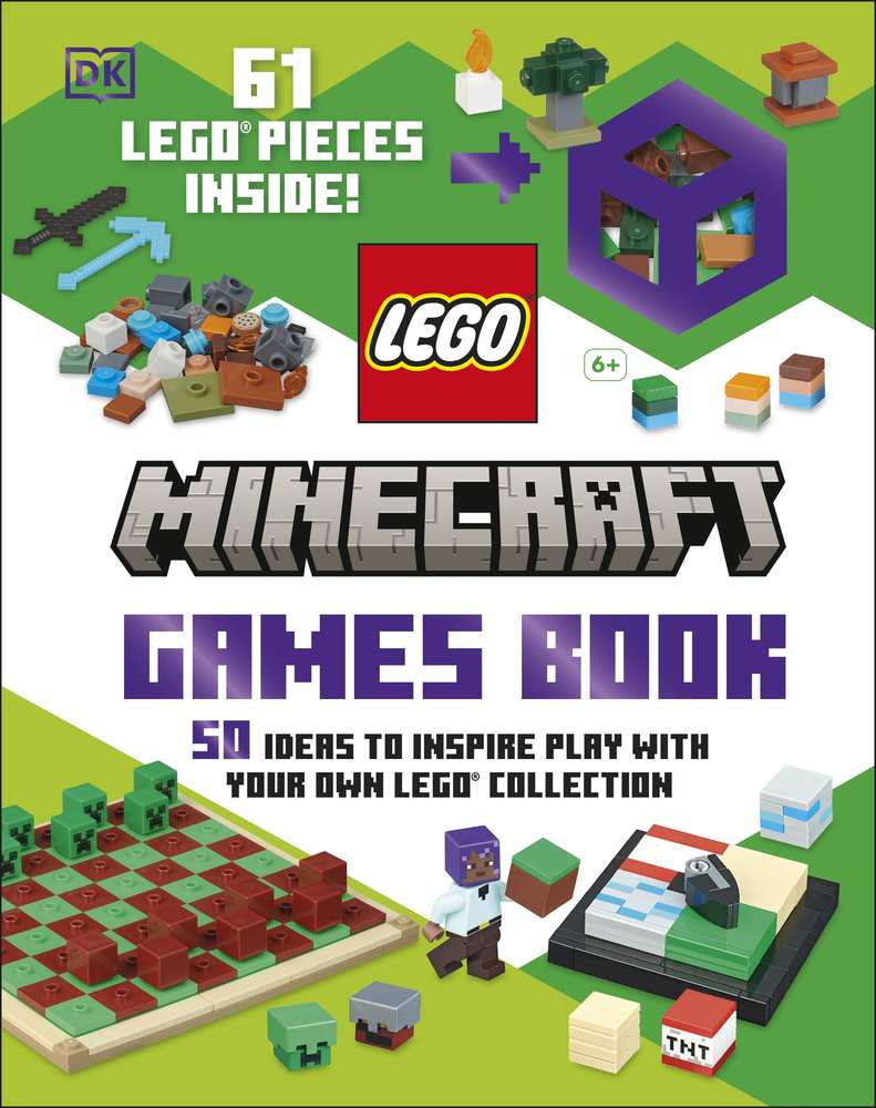 LEGO Minecraft Games Book book cover