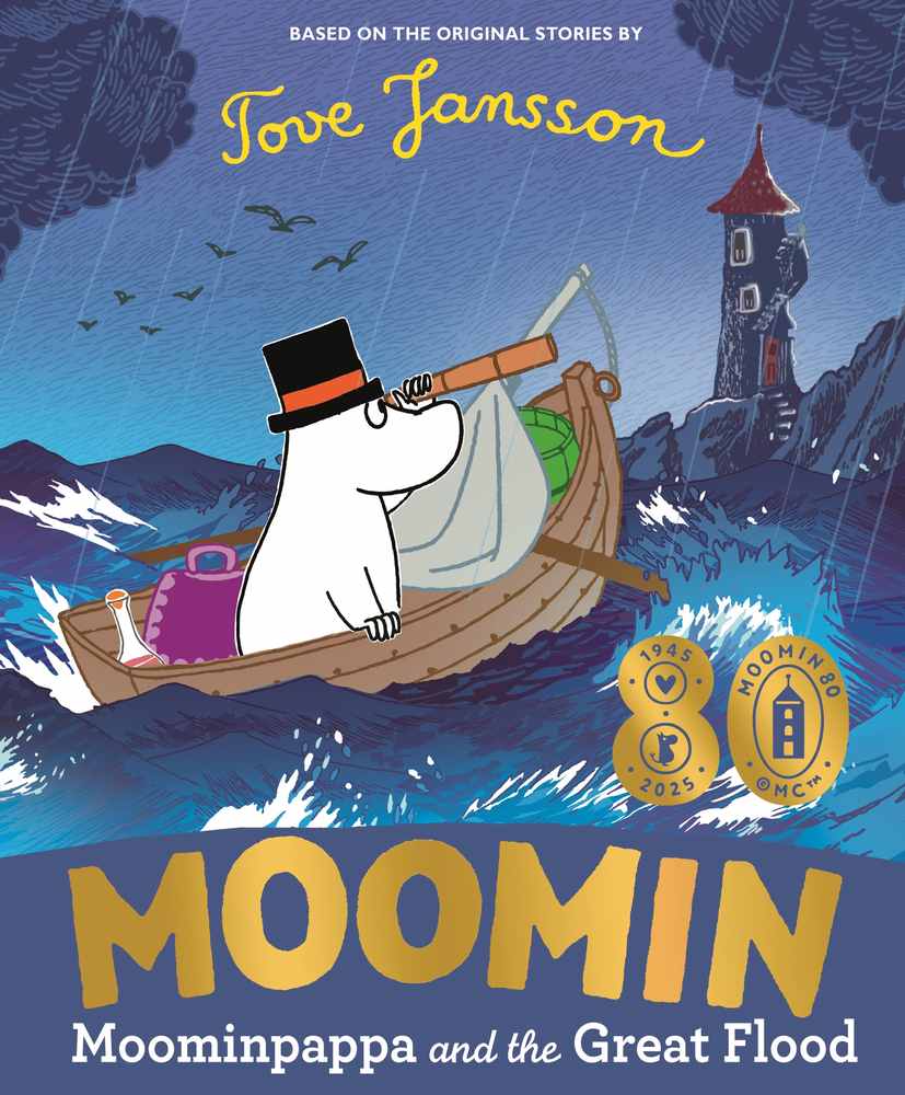 Moominpappa and the Great Flood book cover