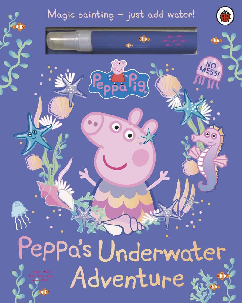Peppa Pig: Peppa's Underwater Adventure book cover