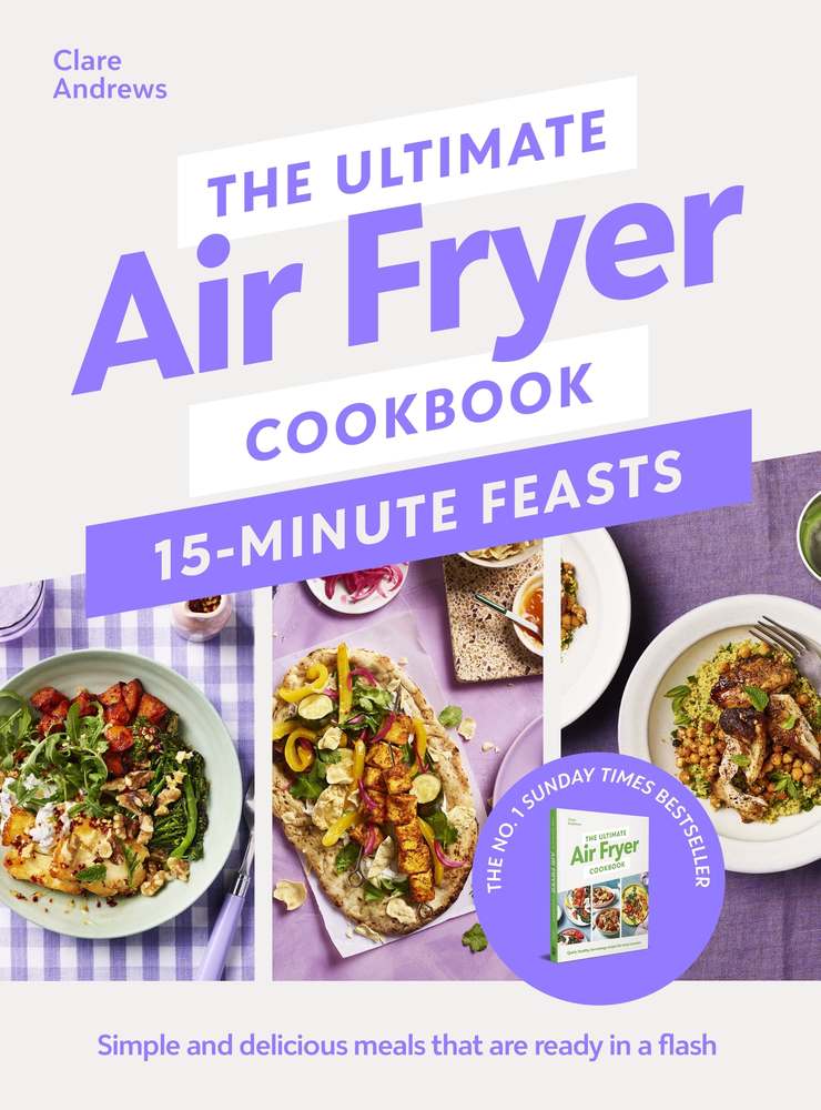 The Ultimate Air Fryer Cookbook 15 Minute Feasts book cover