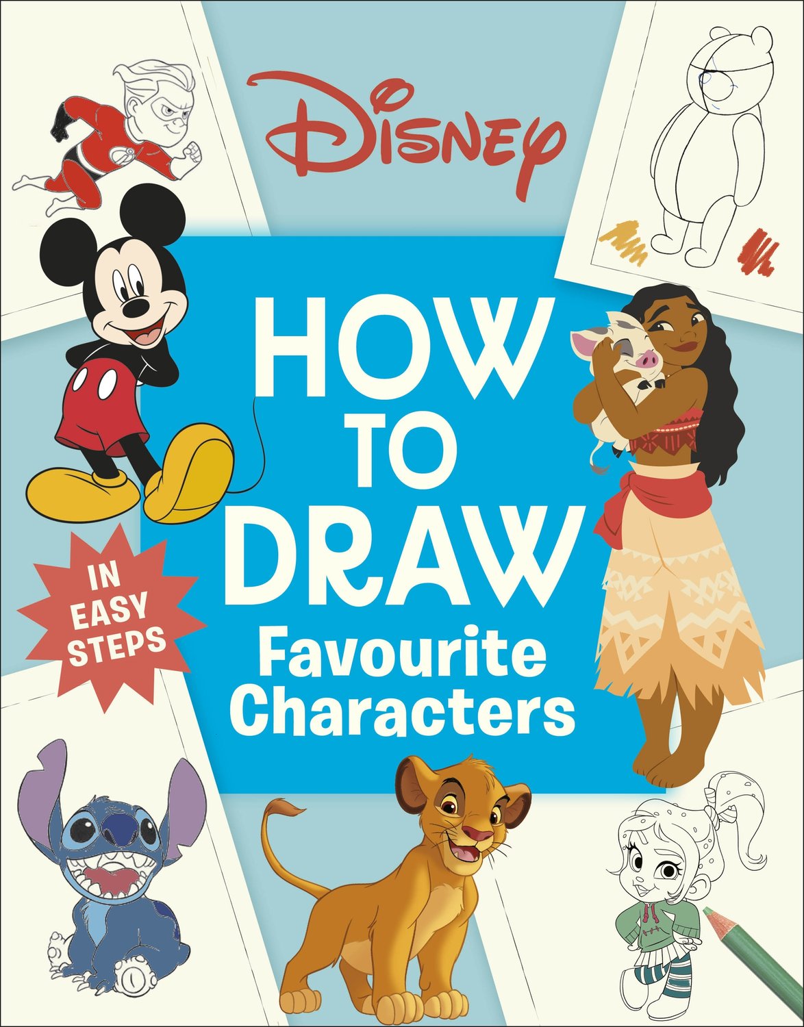 Disney How to Draw Favourite Characters