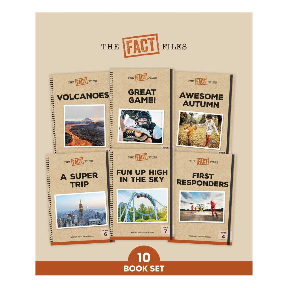 Phonic Books The Fact Files 3 book cover