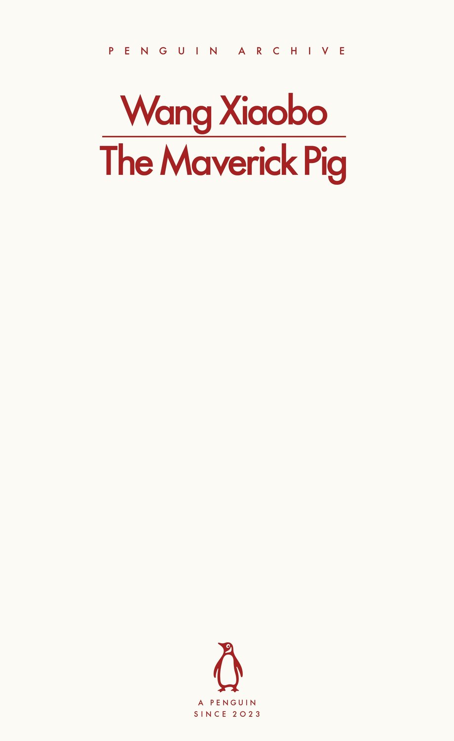 The Maverick Pig