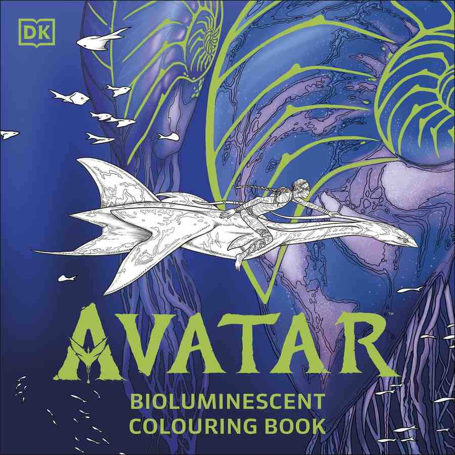Avatar Bioluminescent Colouring Book book cover