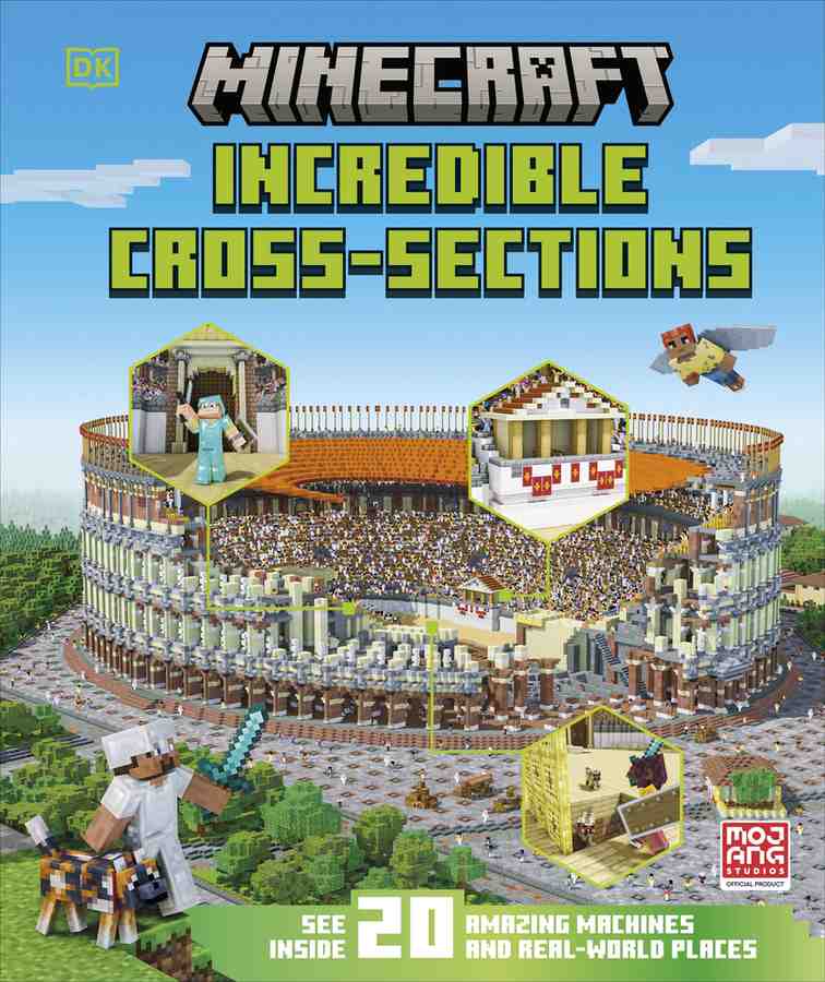 Minecraft Incredible Cross-Sections book cover