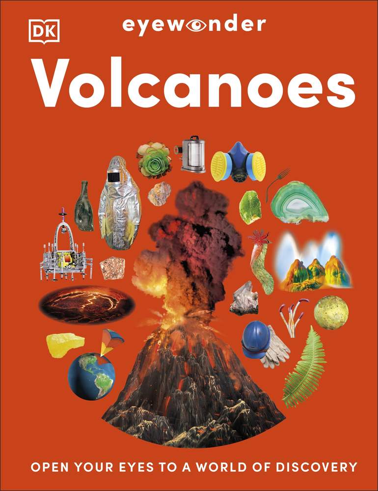 Eyewonder Volcanoes book cover
